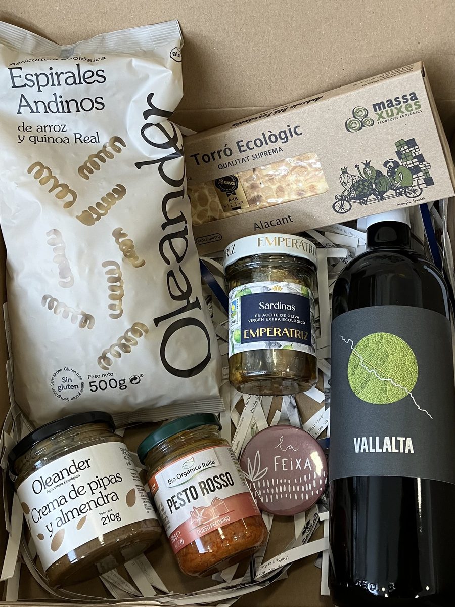 Paneres de Nadal 2026: cistelles de regal 100% de proximitat 8 Lot de Nadal sense gluten
