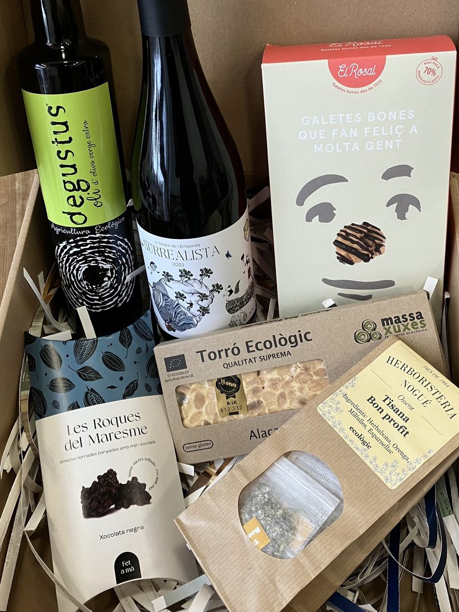 Paneres de Nadal 2026: cistelles de regal 100% de proximitat 7 Panera gran