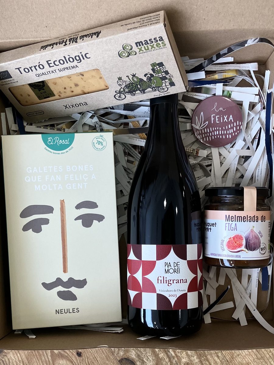 Paneres de Nadal 2026: cistelles de regal 100% de proximitat 6 Panera mitjana